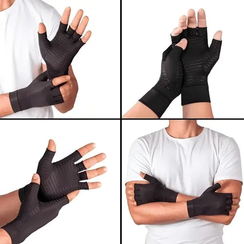 GUANTES CON COBRE COMPRESION ARTRITIS