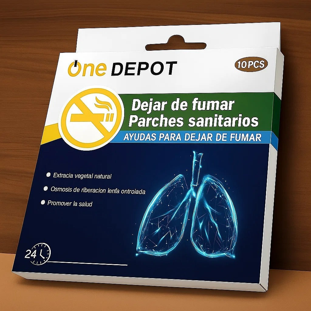 10 Parches Para No Fumar. One Depot