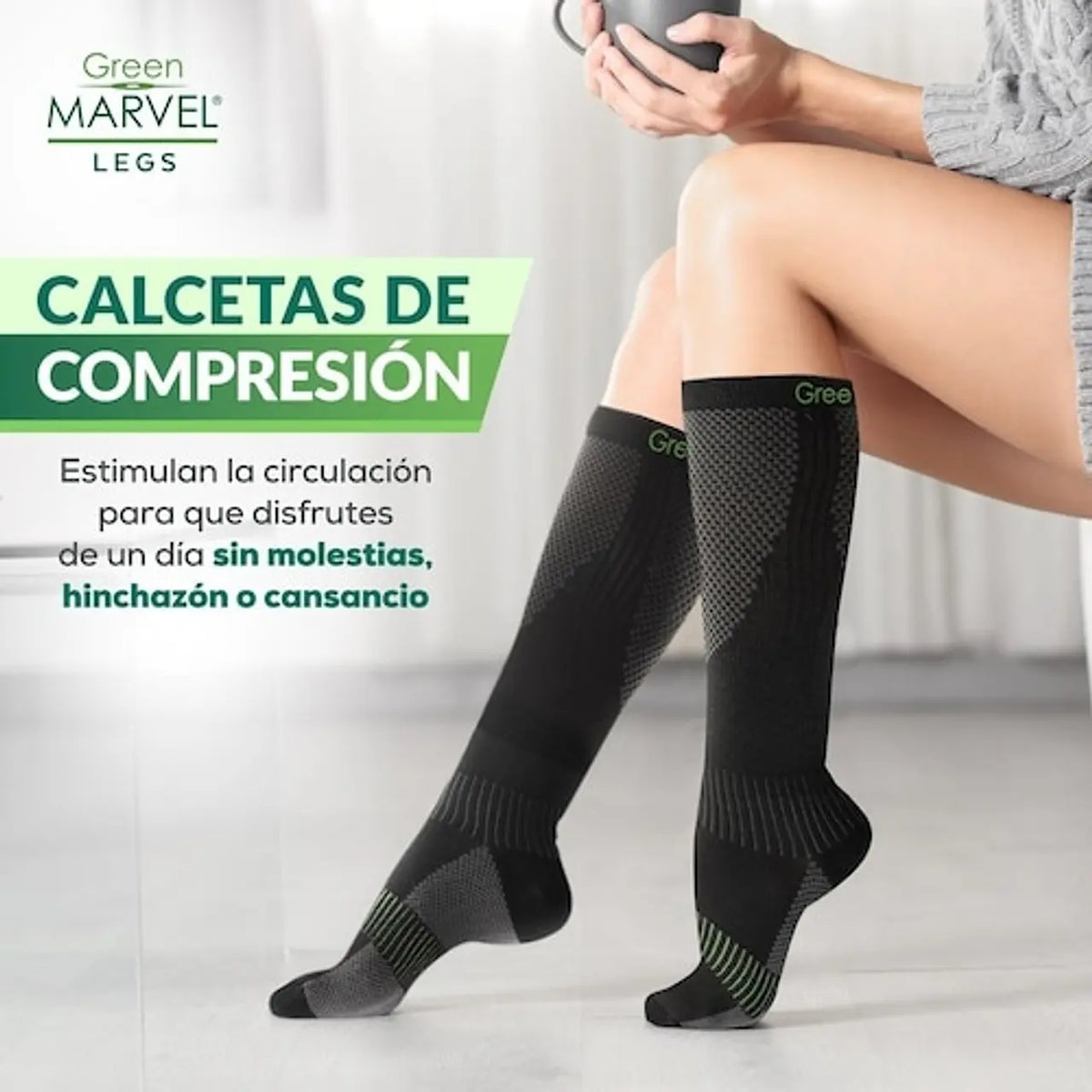 Medias de compresión Talla S/M